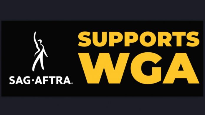 SAG-AFTRA Supports WGA